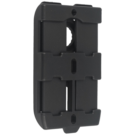 ESP Swiveling Double-row MOLLE Clip with Quick Change, Black (UBC-07 BK)