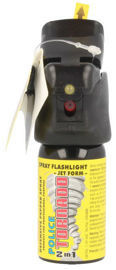 Gaz pieprzowy ESP Police Tornado Spray Flashlight 15% OC 40 ml - strumień (SFL-01-40)