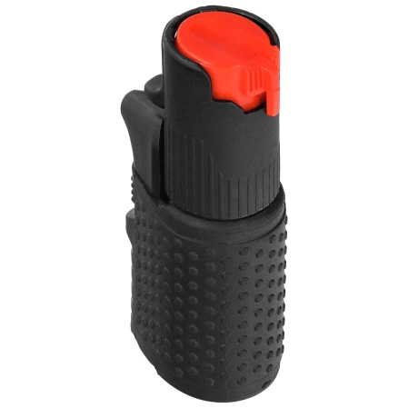 Gaz pieprzowy ESP Hurricane Flashlight Jet Black/Black 15 ml - strumień