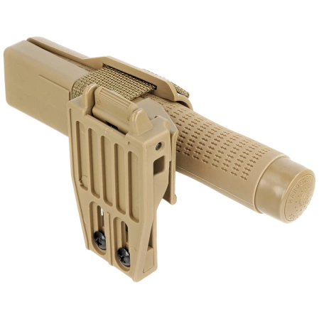 Pałka teleskopowa hartowana ESP Ergonomic 16'' Khaki (ExB-16HE-KH-BK BH-54)