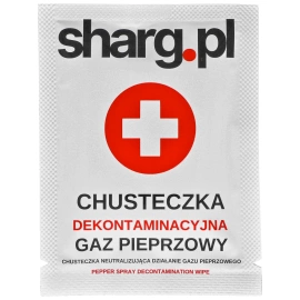 Chusteczka dekontaminacyjna neutralizująca działanie gazu pieprzowego (SHD101V2)