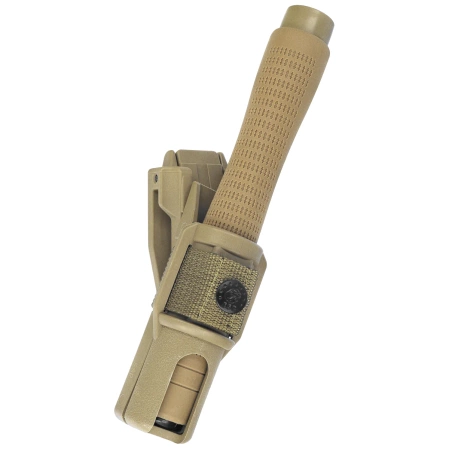 Pałka teleskopowa hartowana ESP Ergonomic 21'' Khaki (ExB-21HE-KH-BK BH-54)