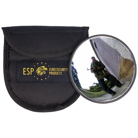 Lusterko taktyczne ESP Ø 92mm do pałki teleskopowej, etui (BM-03)